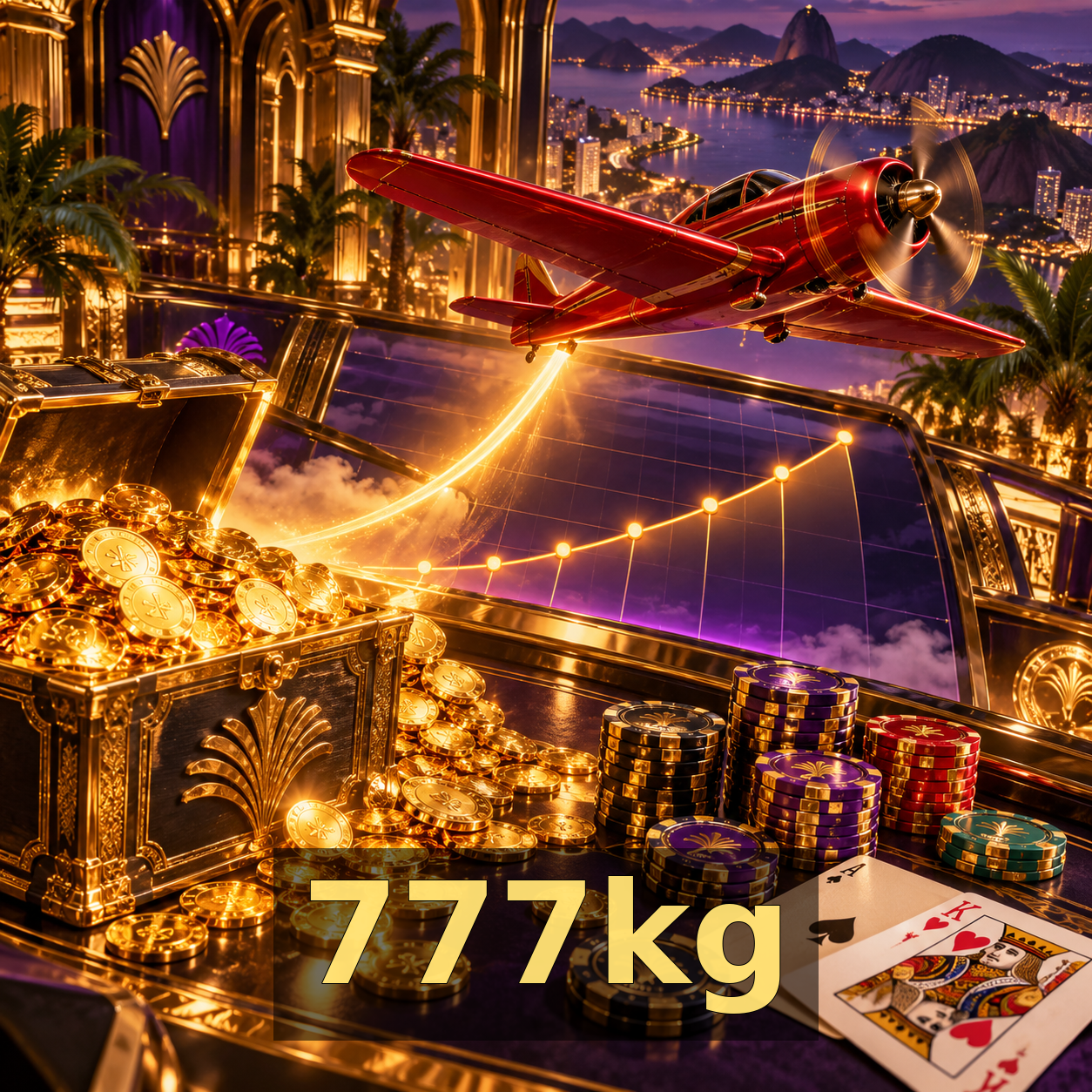777kg oferece diversas opções de jogos online